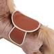 preview thumbnail 2 of 8, Kids Rocking Horse, Plush Toddler Rocker, Wooden Base Ride-On Toy with Handle Grip, Traditional Toy for Kids 36M+, Brown