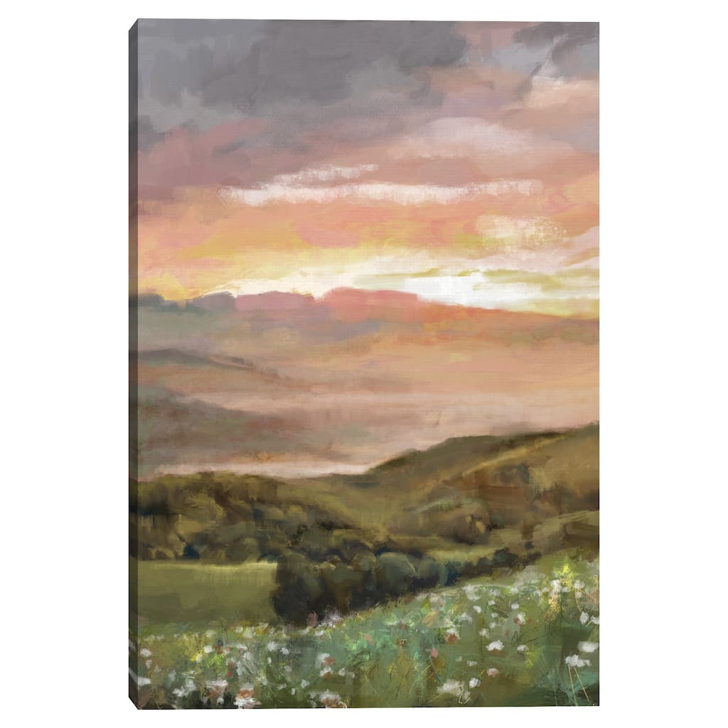 Amber Sunrise by Studio Arts Canvas Art Print