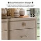preview thumbnail 10 of 31, Furniture of America Kian Modern 5-Piece Natural Oak Solid Wood Panel Bedroom Set
