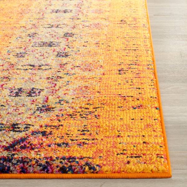 Shop Safavieh Monaco Blandine Distressed Boho Rug On Sale