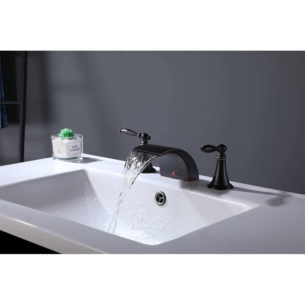 Black Waterfall Bathroom Sink Faucets - Bed Bath & Beyond