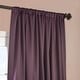 preview thumbnail 37 of 83, Exclusive Fabrics Extra Wide Room Darkening 84-inch Curtain (1 Panel)