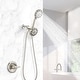 preview thumbnail 3 of 17, YASINU 7 Function Dual 2 in 1 Shower Handheld Showerhead & Rain Shower Combo