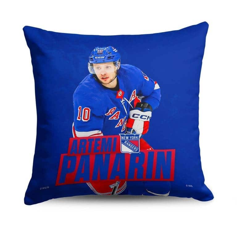 NHL Player 18 Inch Throw Pillow
