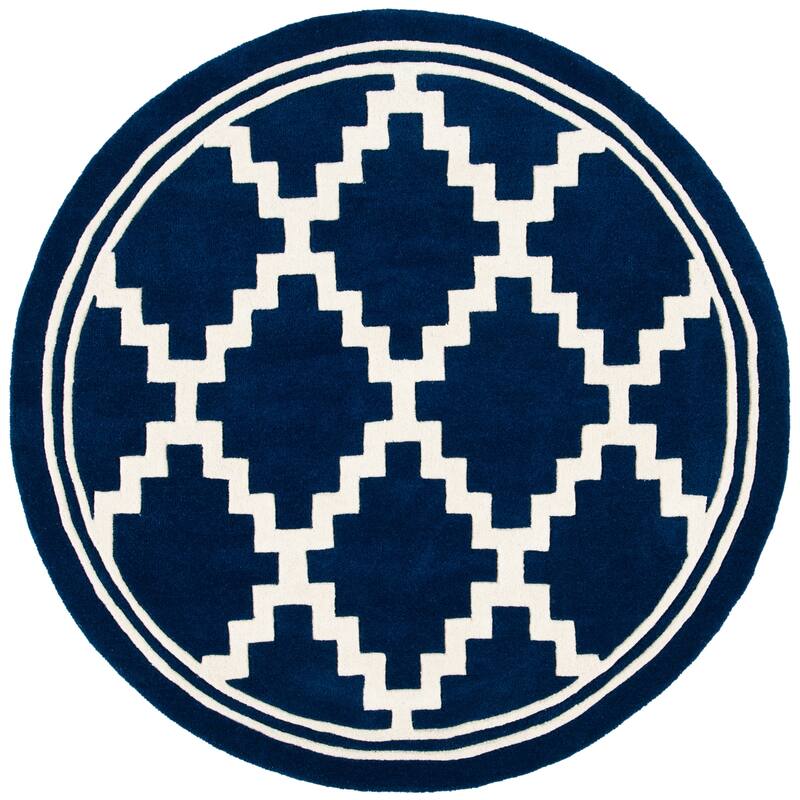 SAFAVIEH Handmade Chatham Doriane Modern Wool Rug
