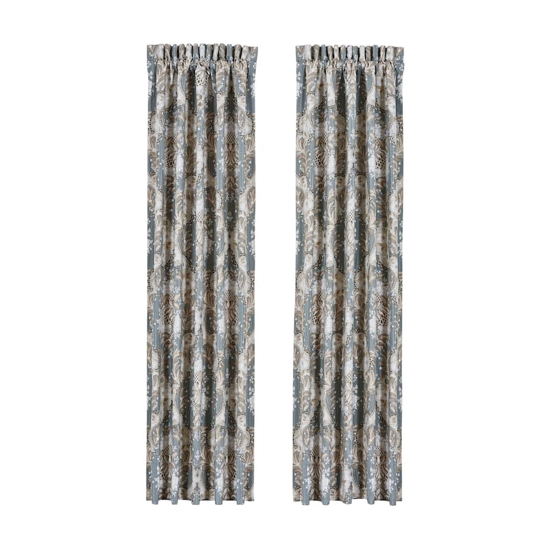 J. Queen New York Crystal Palace Window Panel Pair