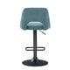 preview thumbnail 19 of 17, Roundhill Furniture Nuvia Contemporary Adjustable Barstool with Upholstered Swivel Seats, Set of 2