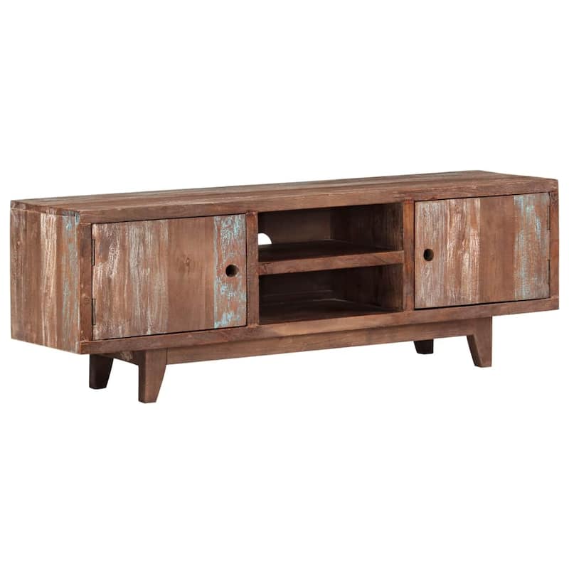 vidaXL TV Stand Solid Wood Acacia Vintage 46.5"x11.8"x15.7"