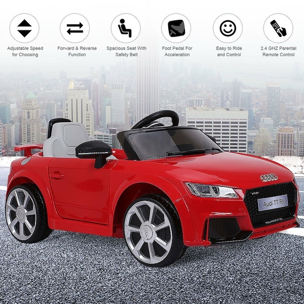 Audi tt rs battery powered ride on assembly sales