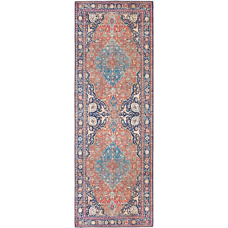 Artistic Weavers Derice Persian Medallion Printed Area Rug