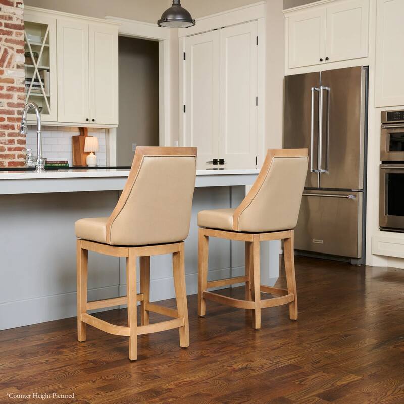 Maven Lane Vienna Swivel Kitchen Stool