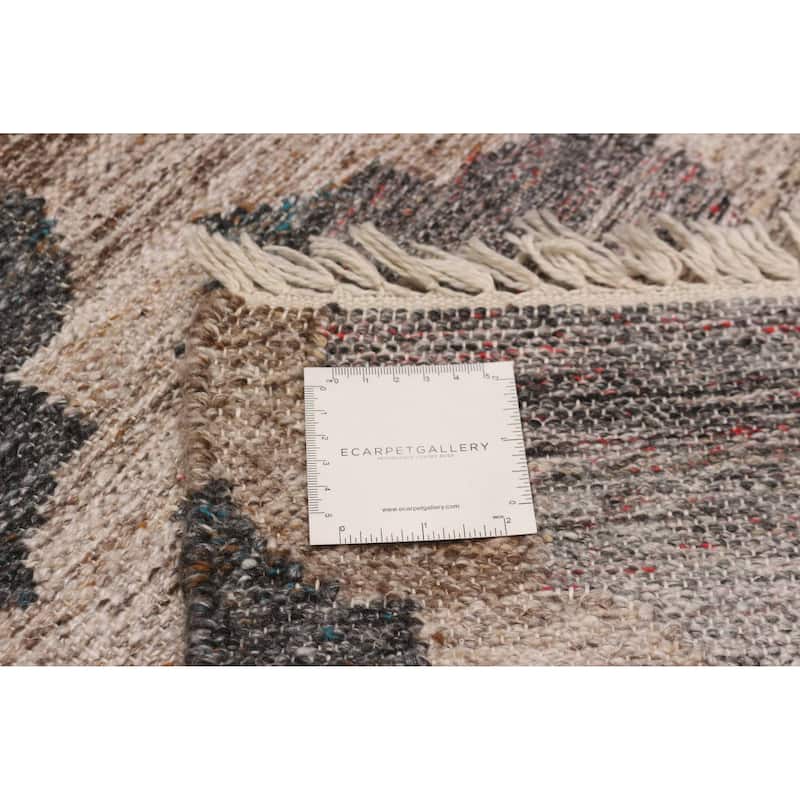 Ankara FW Taupe Kilim 5'3" x 8'0" - 5'3 x 8'0