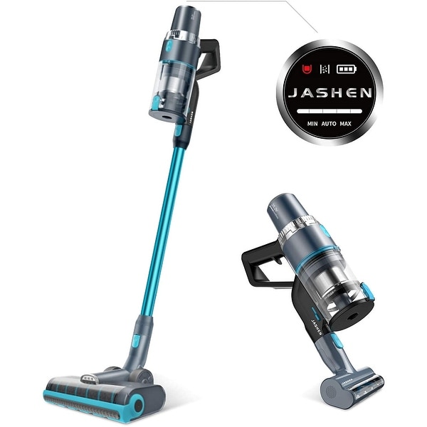 JASHEN V18 Cordless Stick Vacuum Cleaner, LED Panel, Hardwood Floor,Carpet/Rug Cleaning. Opens flyout.