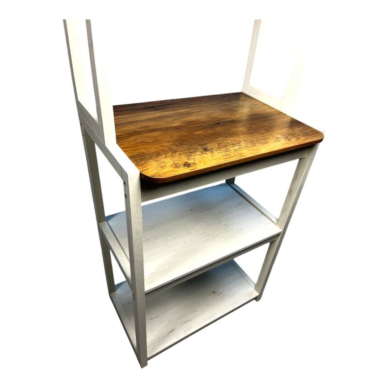 23.62" 5-Tier Bakers Rack for Kitchen with Storage, Coffee Bar, Kitchen Shelves, Microwave Stand