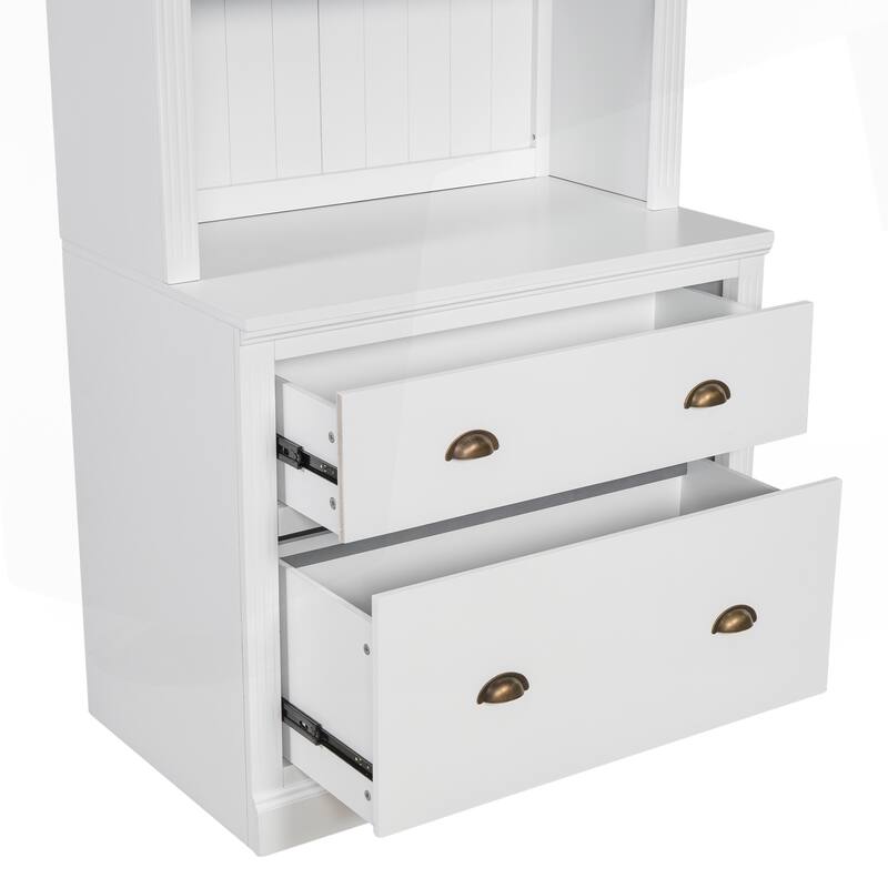 Versatile Tall Bookshelf with LED Lighting and Multiple Storage Options for Home