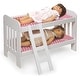 preview thumbnail 5 of 13, Badger Basket Doll Bunk Bed with Bedding and Ladder