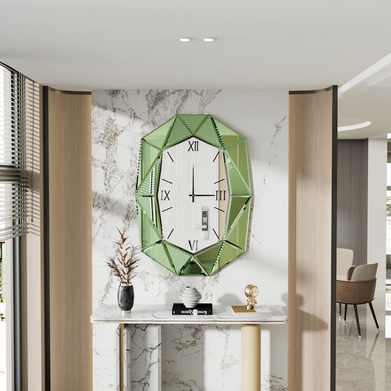 Diamond Beveled Edge Bathroom Wall Vanity Mirror