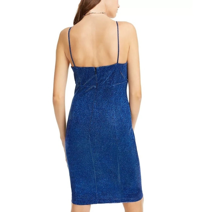 jump juniors glitter bodycon dress Juniors' Spaghetti-Strap Blue Size 1/2 - Bed Bath & Beyond Macy's