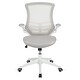 preview thumbnail 120 of 150, Mid-Back Mesh Swivel Ergonomic Task Office Chair with Flip-Up Arms