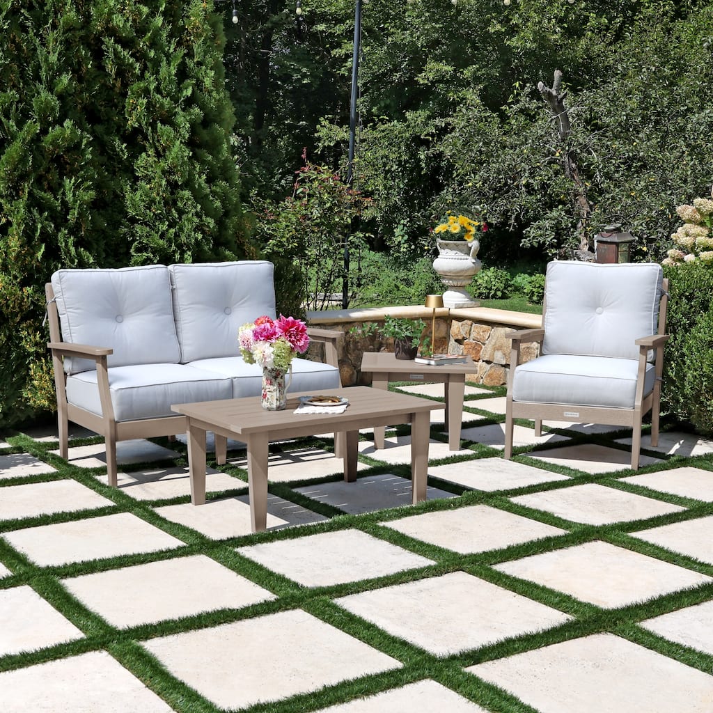 HIGHWOOD Lehigh 4-Piece Deep Seating Set