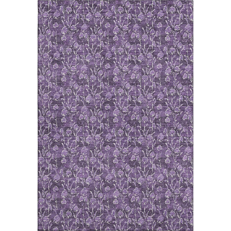 Premium Washable Super Soft Floral Contemporary Mayfield Rug