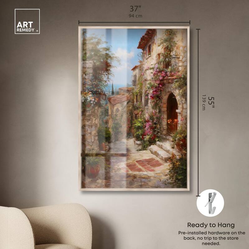 Mediterranean Charm I Shadowbox by Art Remedy
