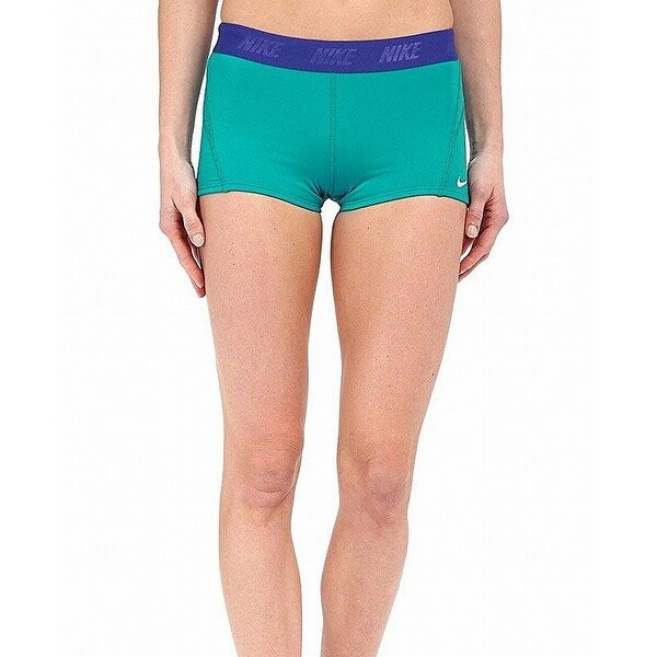 blue and purple nike shorts