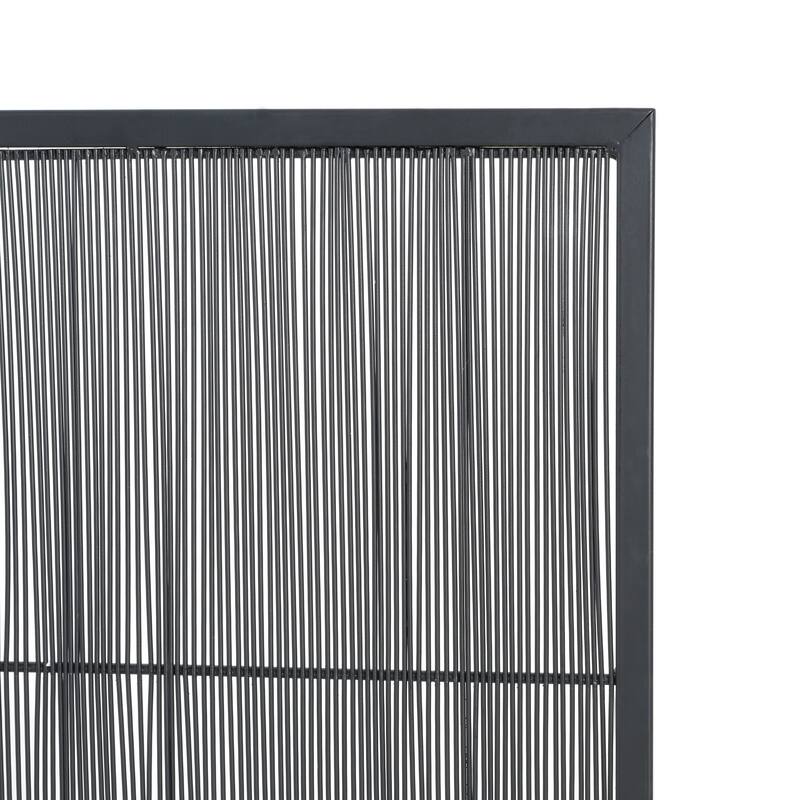 Christopher Knight Home - Willow Modern Iron Fireplace Screen with Vertical Bar Design