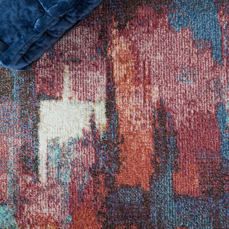 SAFAVIEH Phoenix Verda Modern Abstract Rug - 8' x 10'