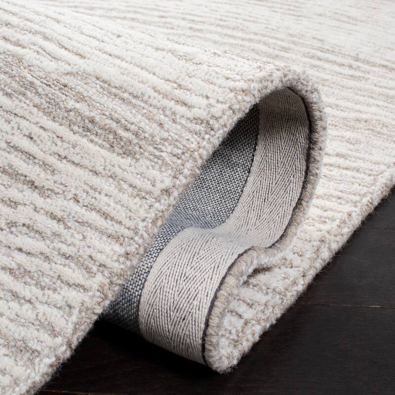 SAFAVIEH Handmade Metro Fetnete Modern Abstract Wool Rug