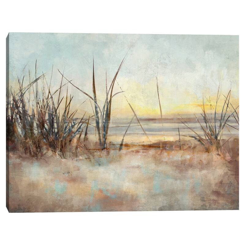 Sunset Beach by Studio Arts Canvas Art Print