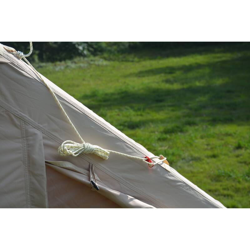 Inflatable Camping Tent Easy Setup 4 Season Glamping Tent with High Performance Inflatable Structure 4-6 Persons