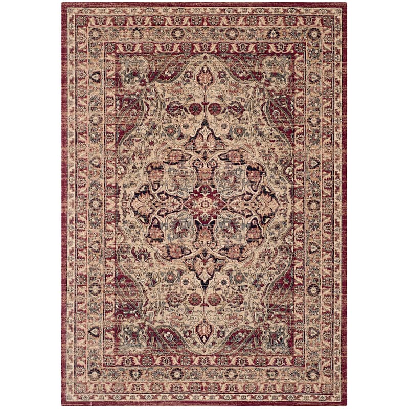 SAFAVIEH Lavar Kerman Tamara Traditional Oriental Cotton Rug