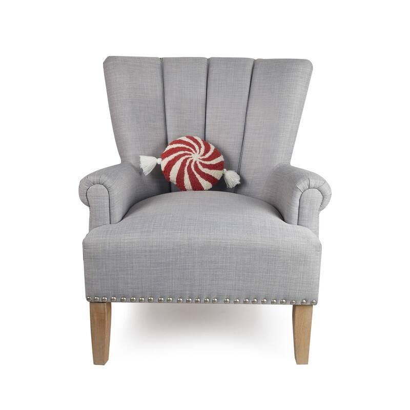 Nom Hook Pillow with Tassels