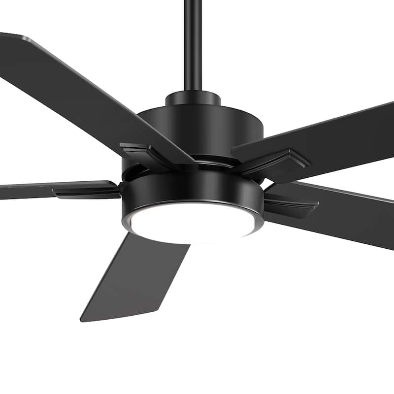 52 inch 5 Blade LED Ceiling Fan with Remote and Light Kit