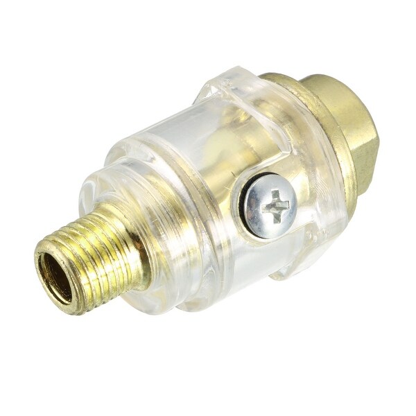 Mini In-Line Oiler Air Lubricator Tools 1//4/" NPT Line Brass Compressor