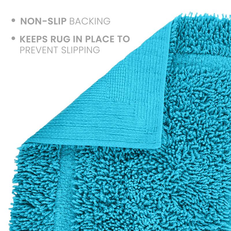 Martex 100% Cotton Quick Dry Ultra Soft & Absorbent Non Slip Bath Rug