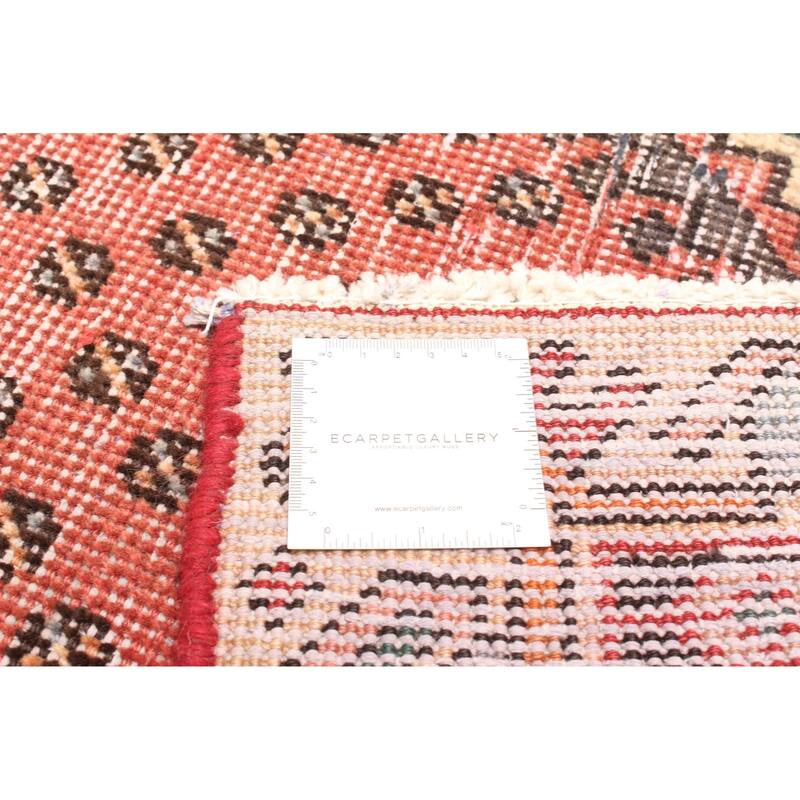 ECARPETGALLERY Hand-knotted Konya Anatolian Red Wool Rug - 4'7 x 5'11