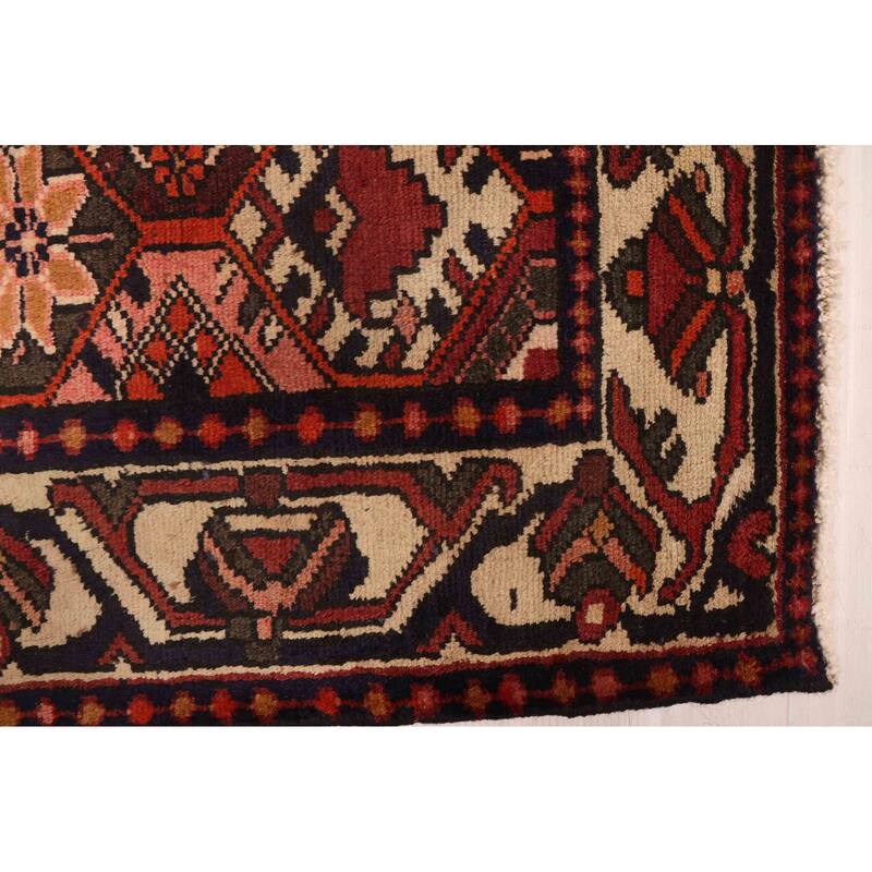 ECARPETGALLERY Hand-knotted Andelz Red Wool Rug - 3'5 x 6'10