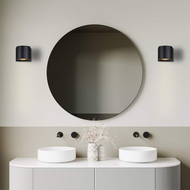Designers Fountain D353C-WS Fleur Oasis 6" Tall Wall Sconce
