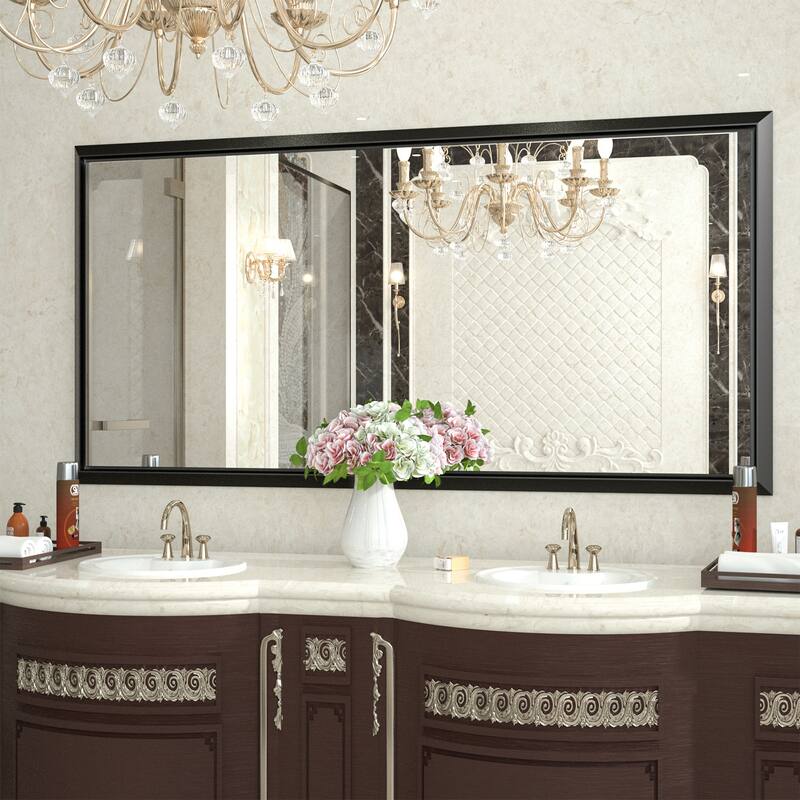 Bathroom Mirrors Wall Mounted Rectangle Vanity Cosmetic Makeup Mirror