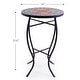 preview thumbnail 45 of 68, Indoor/Outdoor Turkish Mosaic Tile Side Table and Plant Stand