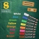 preview thumbnail 5 of 5, Walplus Cat Blackboard Chalkboard Wall Stickers Nursery Decor Decal with Flexichalk Marker Bright Color Liquid Chalks Pen