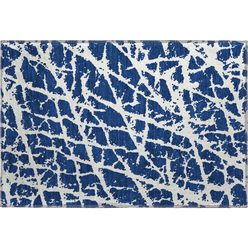 Premium Washable Super Soft Modern Crackle Mayfield Rug