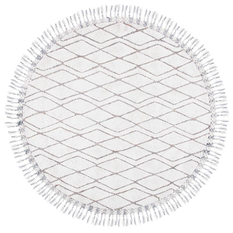 SAFAVIEH Handmade Casablanca Shag Jerneja Tribal Rug