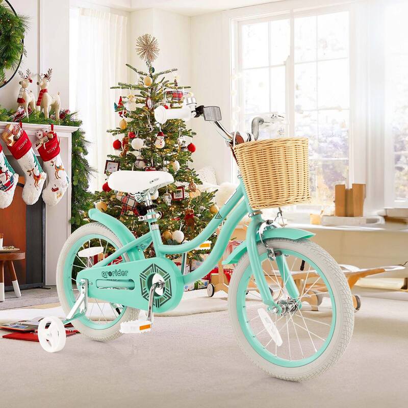 Prorider 16" Kid’s Bike with Training Wheels Adjustable Handlebar Seat - See Details