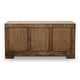 preview thumbnail 6 of 11, Artissance Capri 68" Weathered Natural Pine Chest of Drawers (35" H x 18" D)