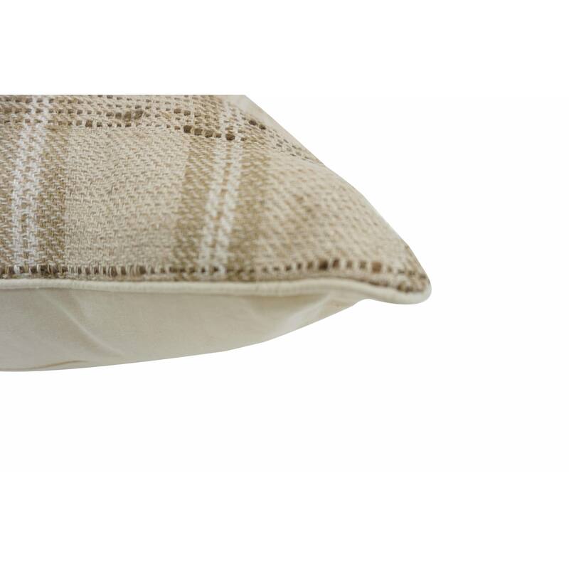 Home&Manor Sierra Vintage Raw Silk Pillow 18"