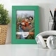 preview thumbnail 1 of 7, Emerald Green Rustic Picture Frame