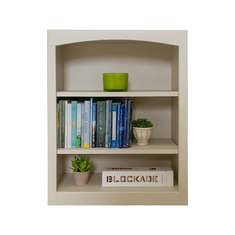 Arch+Haven Unfinished Solid Pine Bookcase